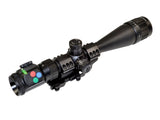 Presma® EX Series Professional 4-16X40 Precision Scope AO, ILLUMINATED RGB RXR Reticle