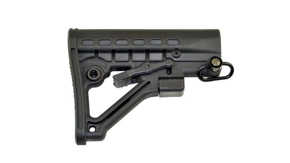 Sniper® Mil-Spec Adjustable Stock w/ QR Sling Adapter Black